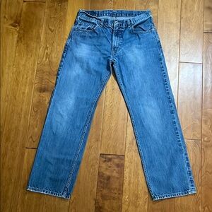 Levi's 505 Relaxed Jeans Classic Denim Style Size 30 x 30 Blue